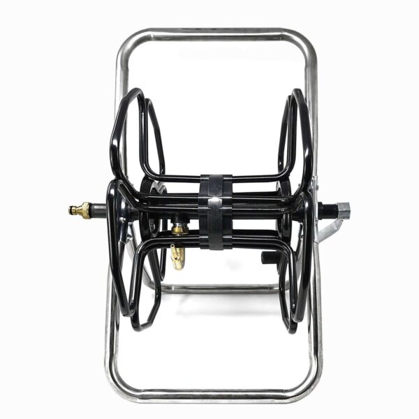 Freestanding Stainless Steel Hose Reel Billericay Cleaning & Supplies
