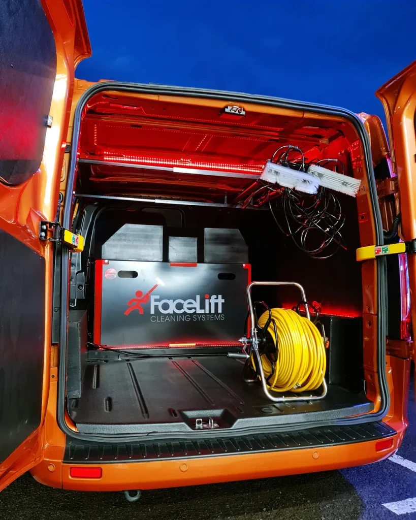 Van Mounted Window Cleaning Systems Kent