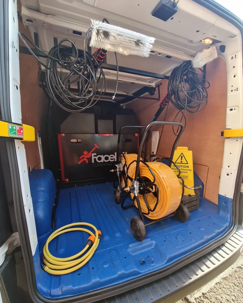 Van Mounted Window Cleaning Systems Suffolk