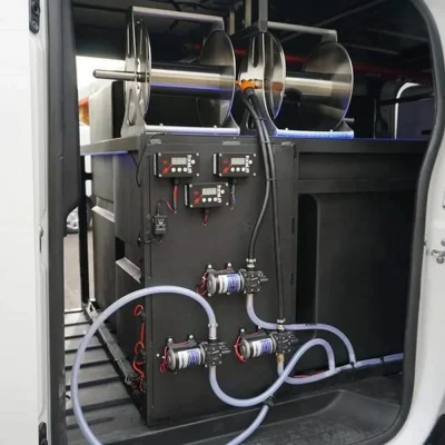 Water Fed Pole Installation Gallery